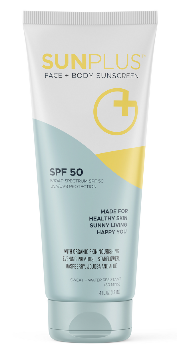 Everyday SPF 50 Sunscreen Lotion - with Organic Evening Primrose, Starflower, Red Raspberry, Aloe and Jojoba