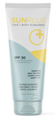 Everyday SPF 30 Sunscreen Lotion - with Organic Evening Primrose, Starflower, Red Raspberry, Aloe and Jojoba